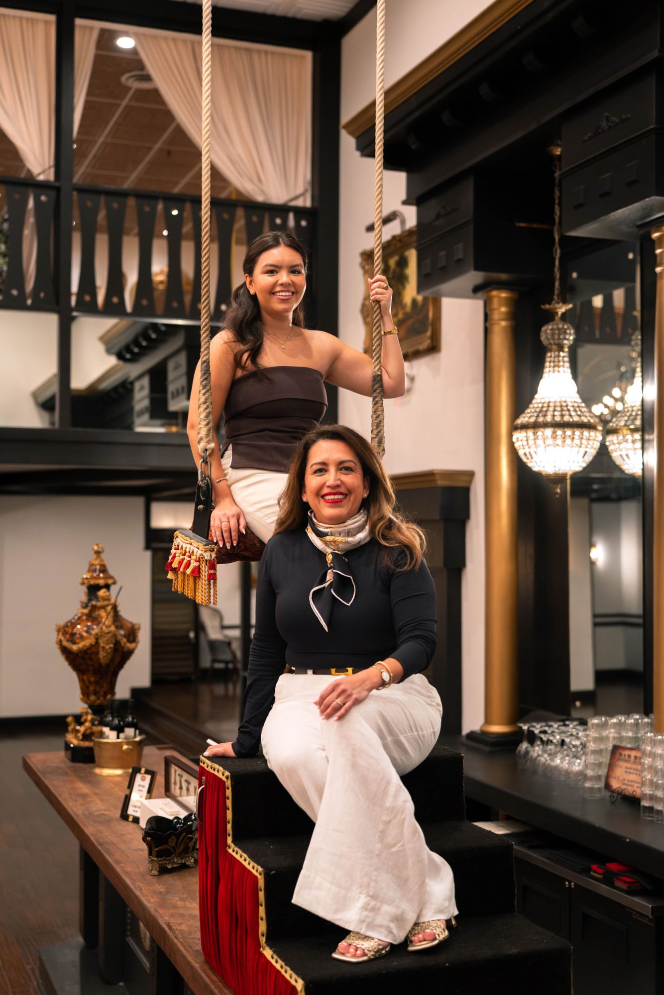 Veronica & Larissa Segovia, owners of The Old San Francisco event venue in San Antonio TX